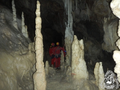 Grotta di Frasassi - Foto scattata nel percorso speleologico - Genga - Marche